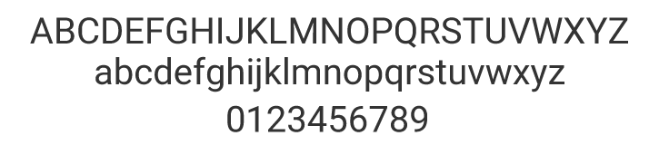 RoboChat - Tipografia Secundária